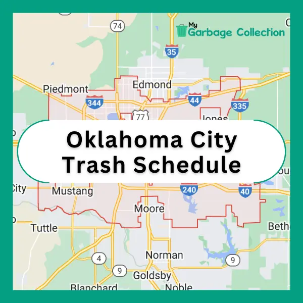 Oklahoma City Trash Schedule