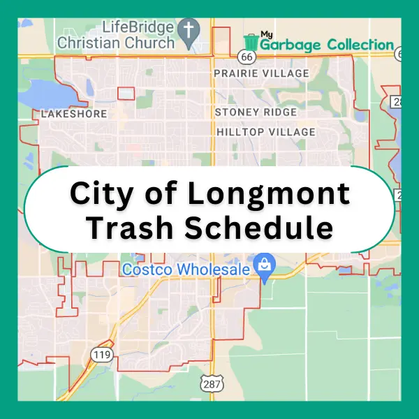 City of Longmont Trash Schedule