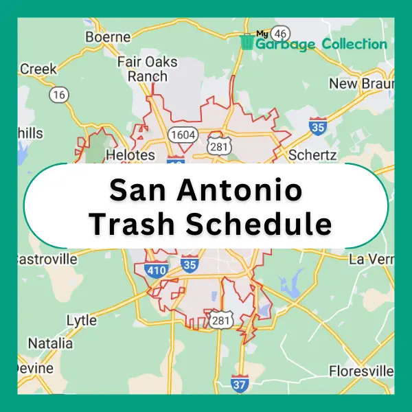 Denton Trash Schedule 2025 (Holidays, Recycling & Bulk Pickup) - My ...