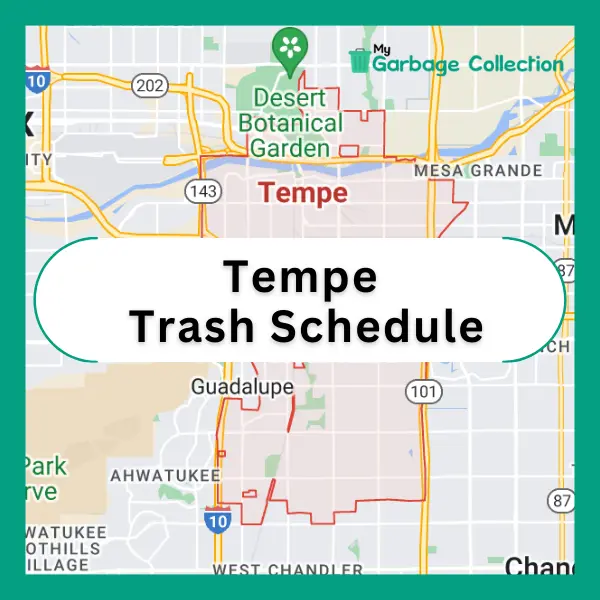 Tempe Trash Schedule