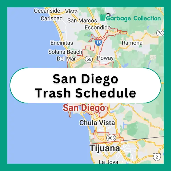 San Diego Trash Schedule