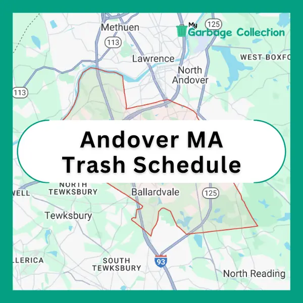 Andover MA Trash Schedule