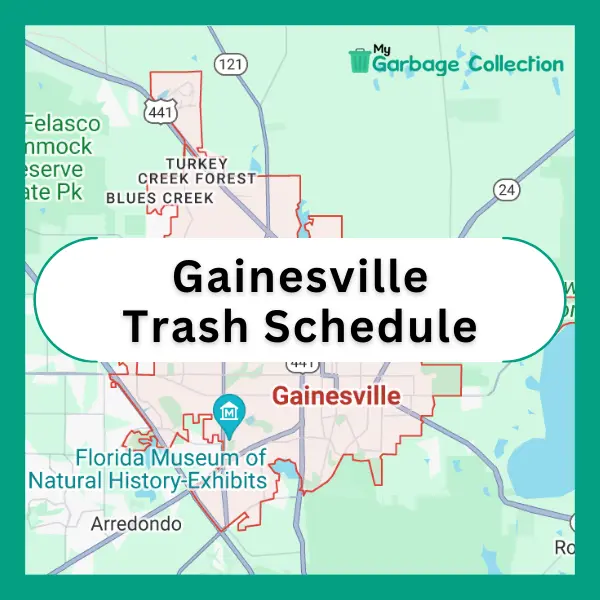 Gainesville FL Trash Schedule