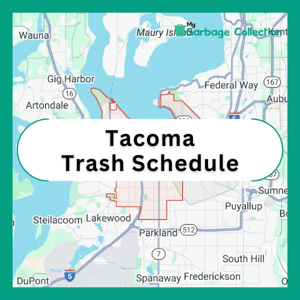 Trash Schedule 2024 (Holidays, Recycling & Bulk Pickup) My