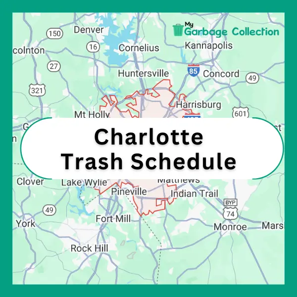 Charlotte Trash Schedule 2024 (Holidays, Recycling & Bulk Pickup) My