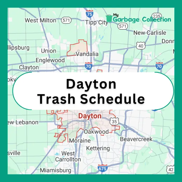 Dayton Trash Schedule