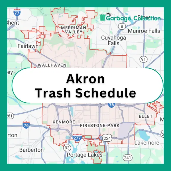 Akron Trash Schedule