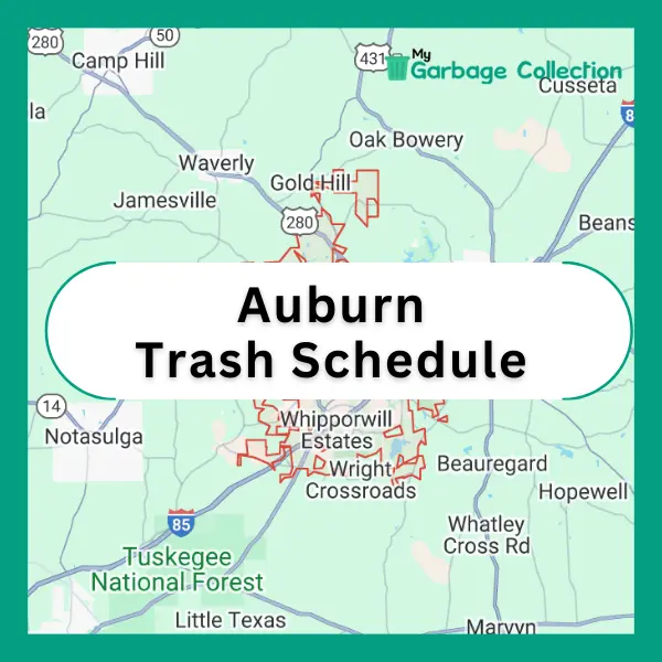 Auburn Trash Schedule