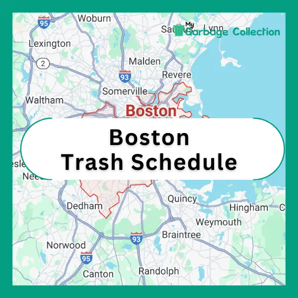 Boston Trash Schedule