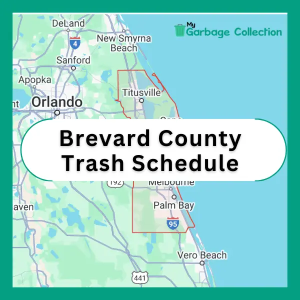 Brevard county trash pickup schedule