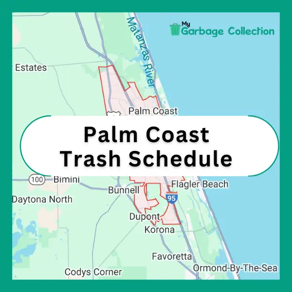 Palm Coast Trash Schedule