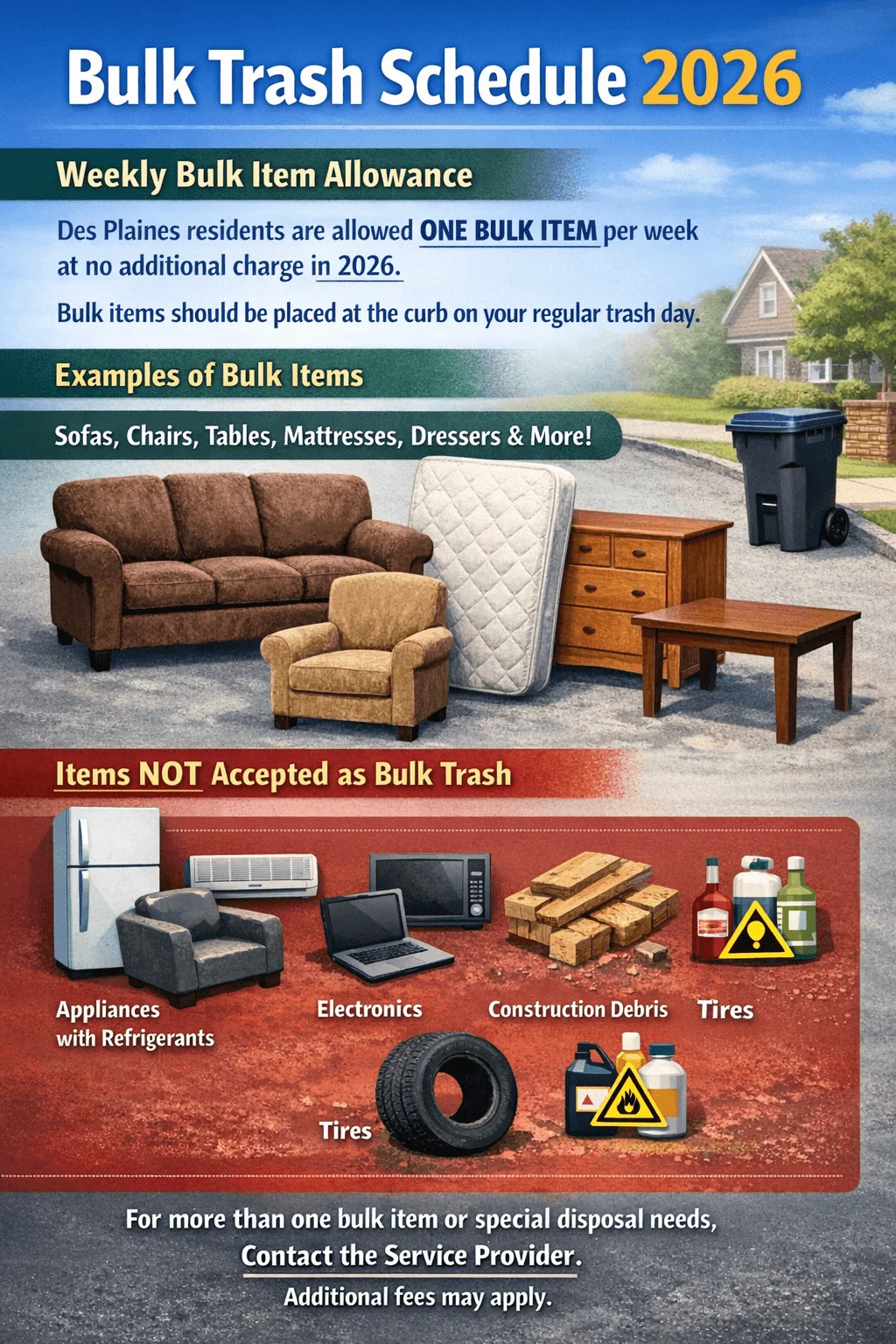 des plaines bulk trash schedule