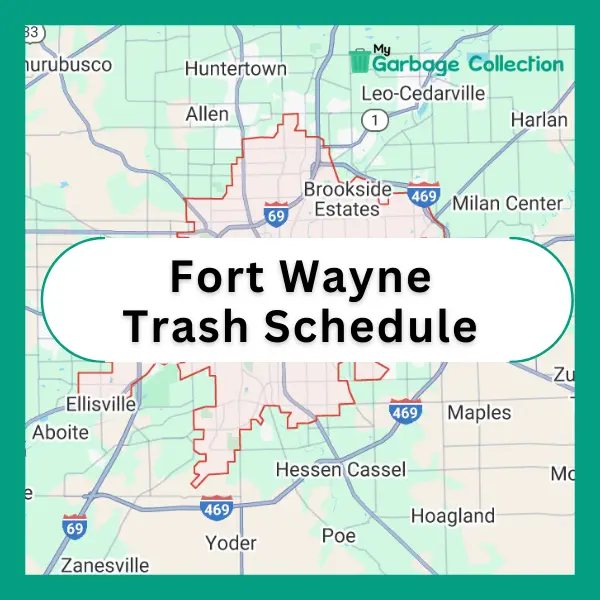 Fort Wayne Trash Schedule