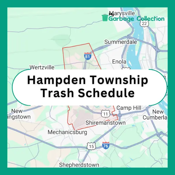 Hampden Township Trash Schedule