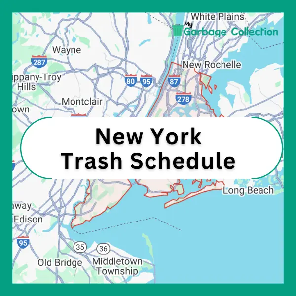 NYC Garbage Collection Schedule