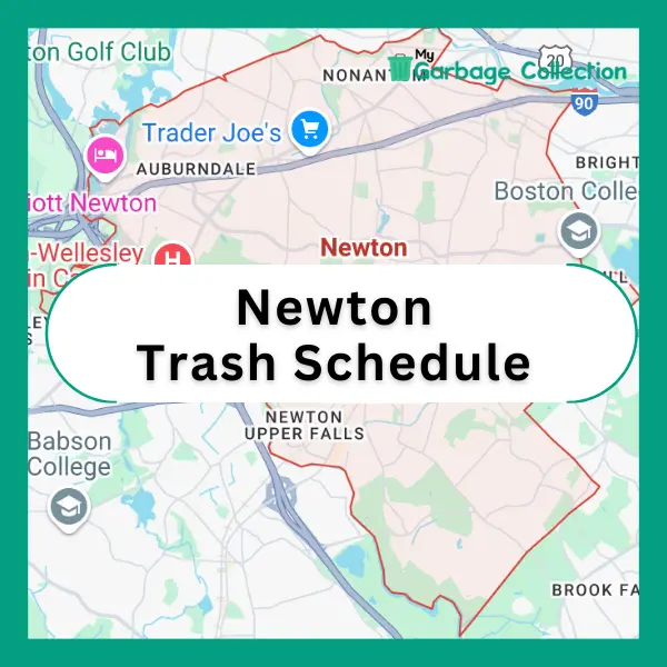 Newton MA Trash Pickup Schedule