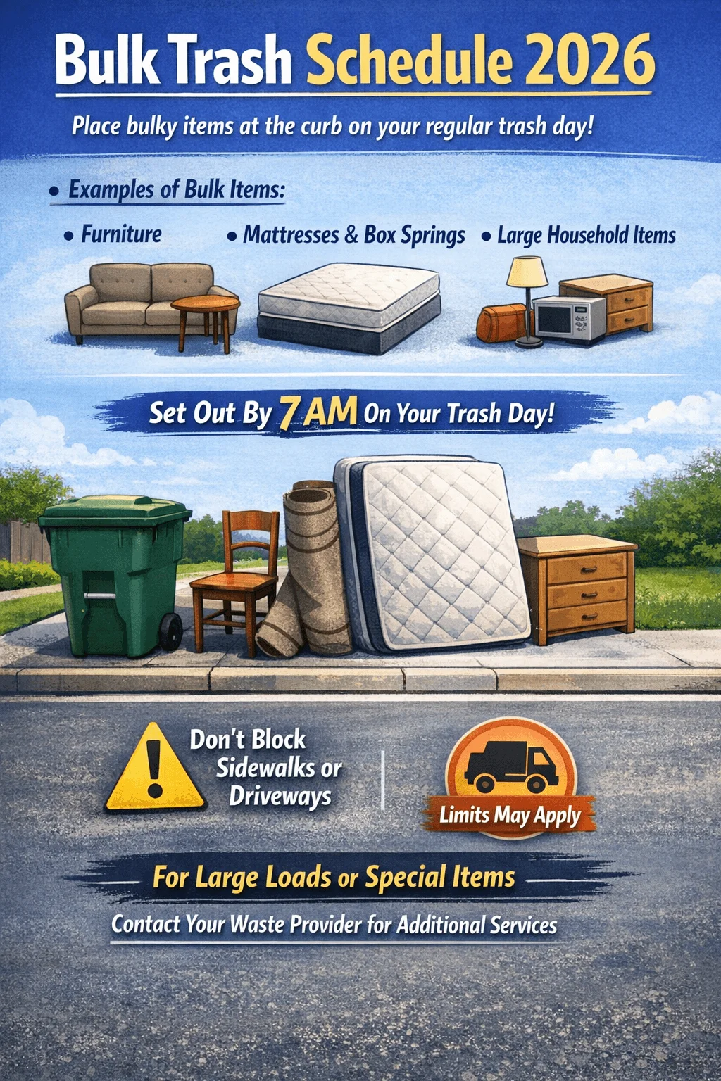 pflugerville bulk trash schedule