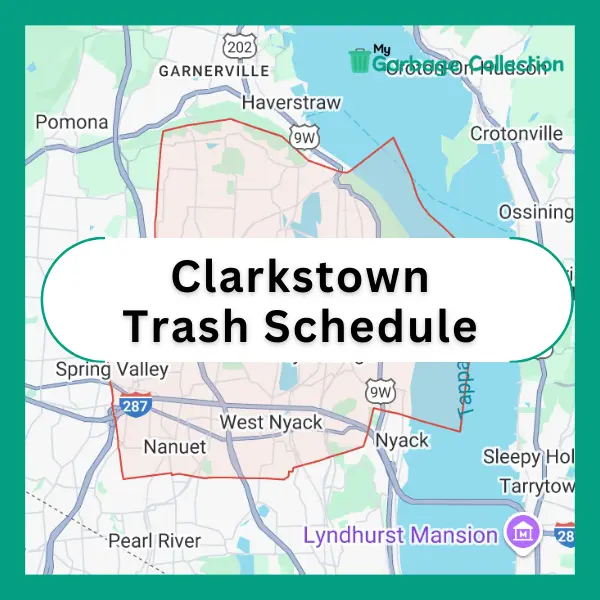 Town of Clarkstown Garbage Schedule