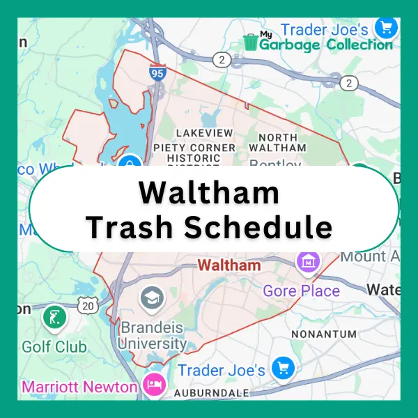 Waltham Trash Schedule