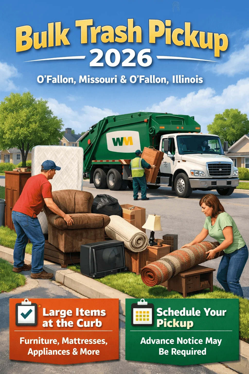 ofallon bulk trash schedule