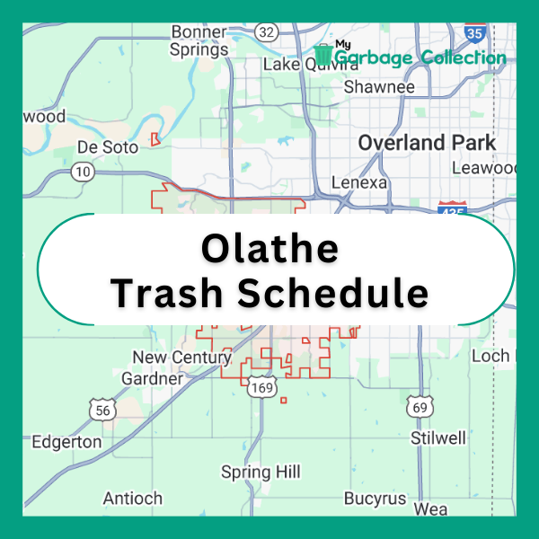 Olathe Trash Pickup Schedule