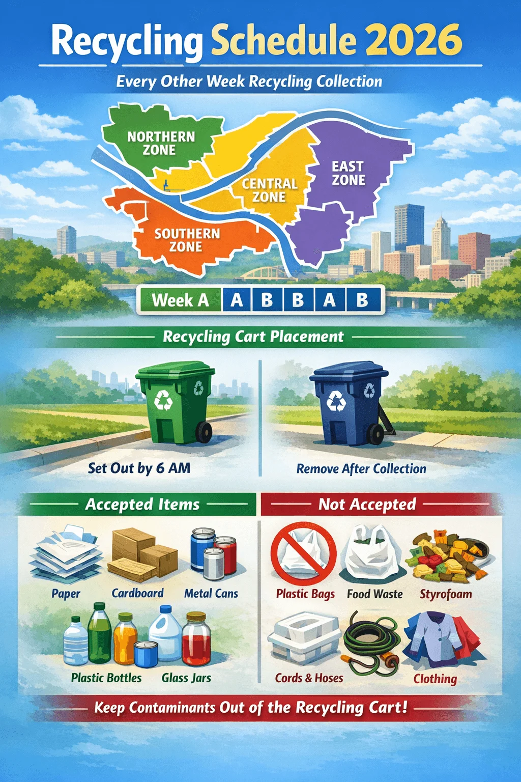 pittsburgh recycling schedule