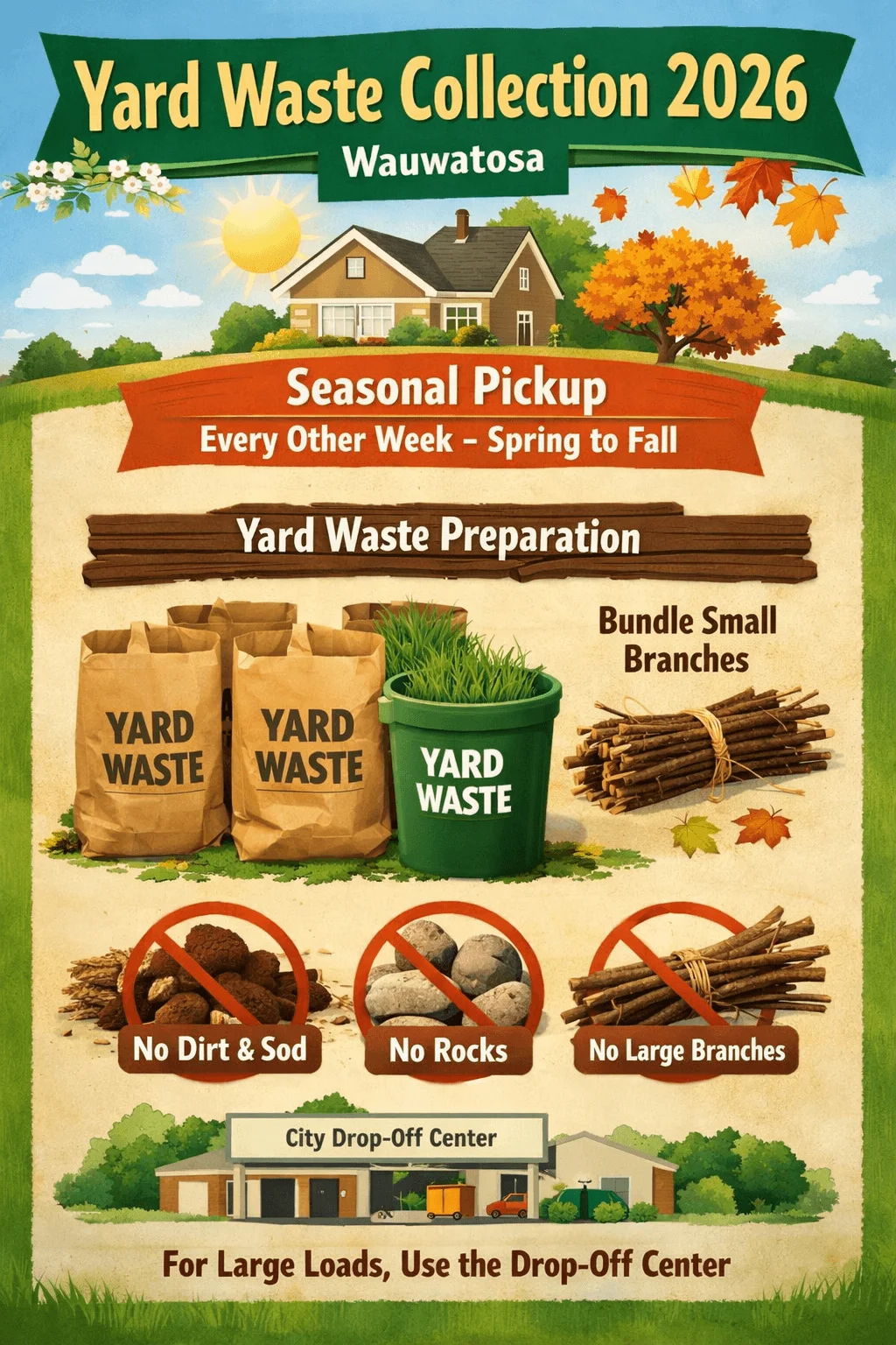 wauwatosa yard waste collection