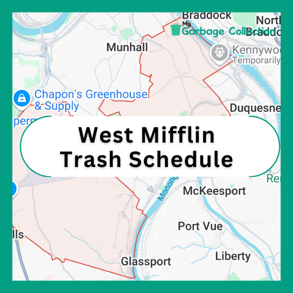 West Mifflin Garbage Schedule