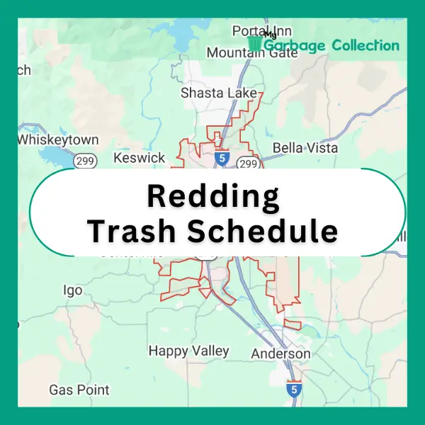 City of Redding Trash Schedule