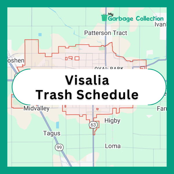 Visalia Trash Schedule