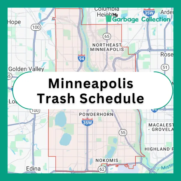 Minneapolis Trash Schedule