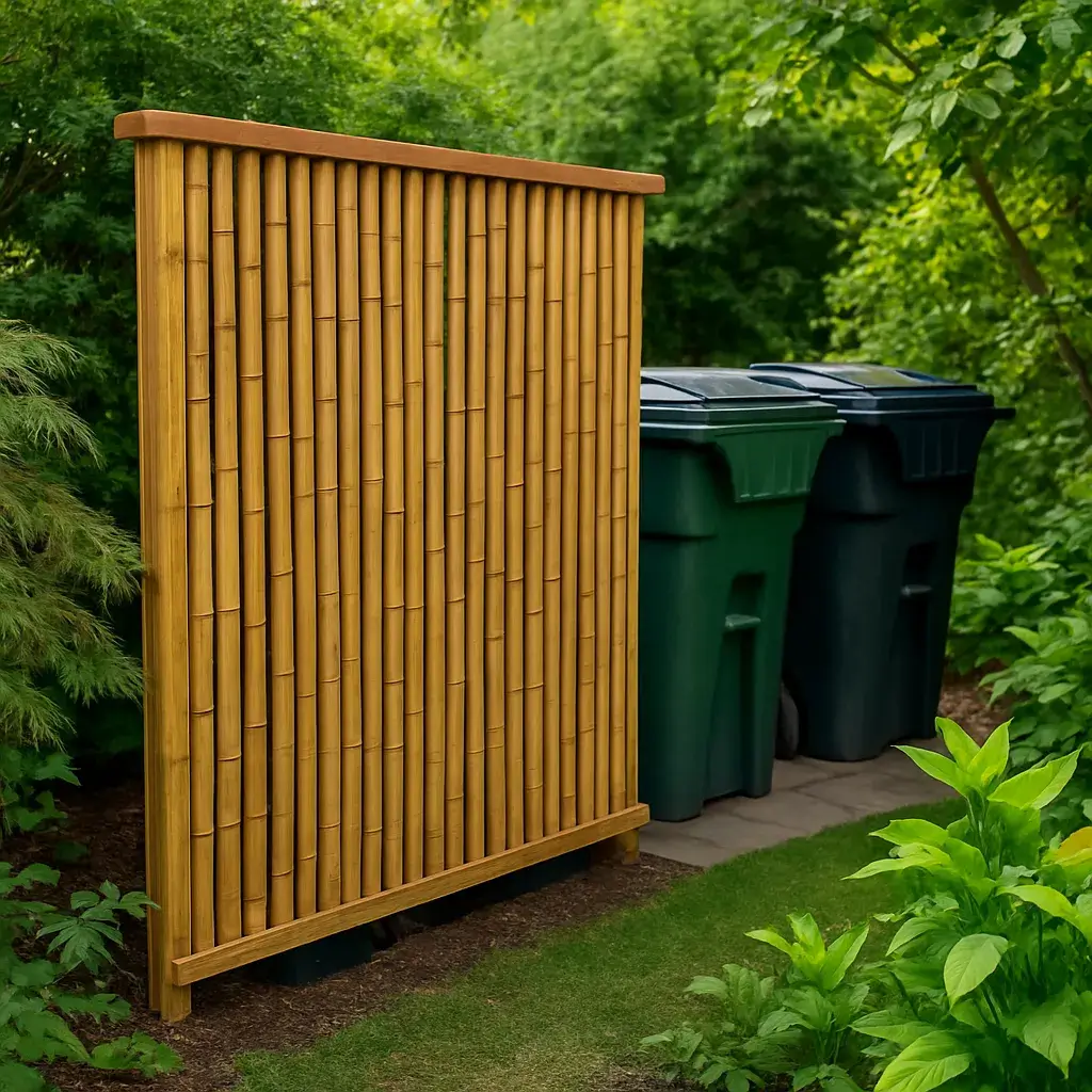 Bamboo Privacy Wall