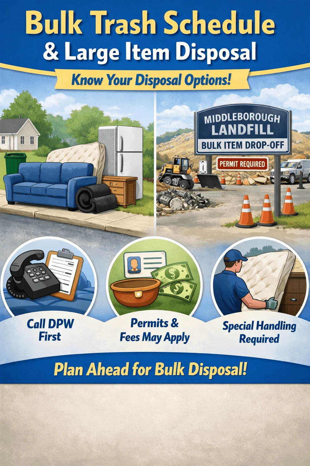 bulk trash schedule