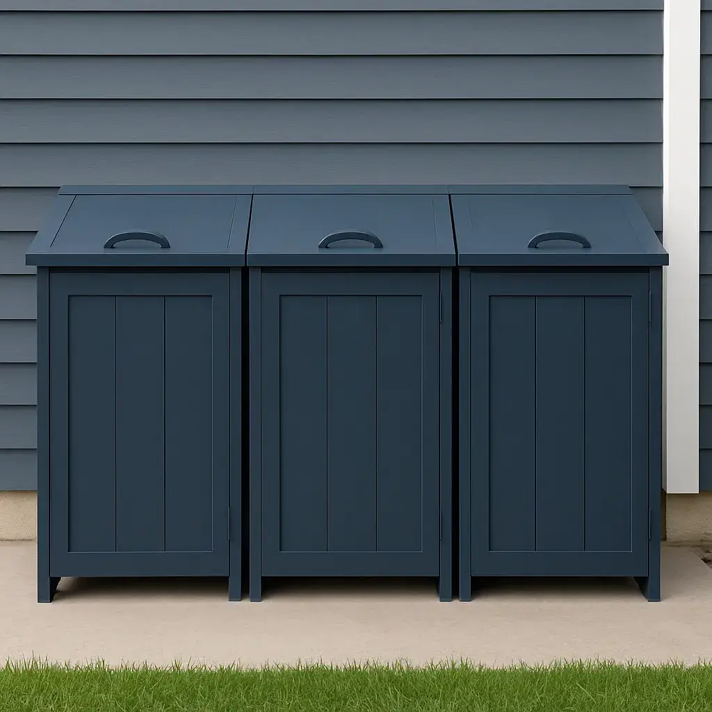 Color-Matched Bin Covers