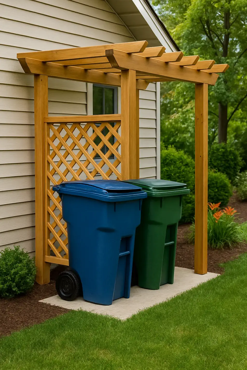 Pergola-Style Nook