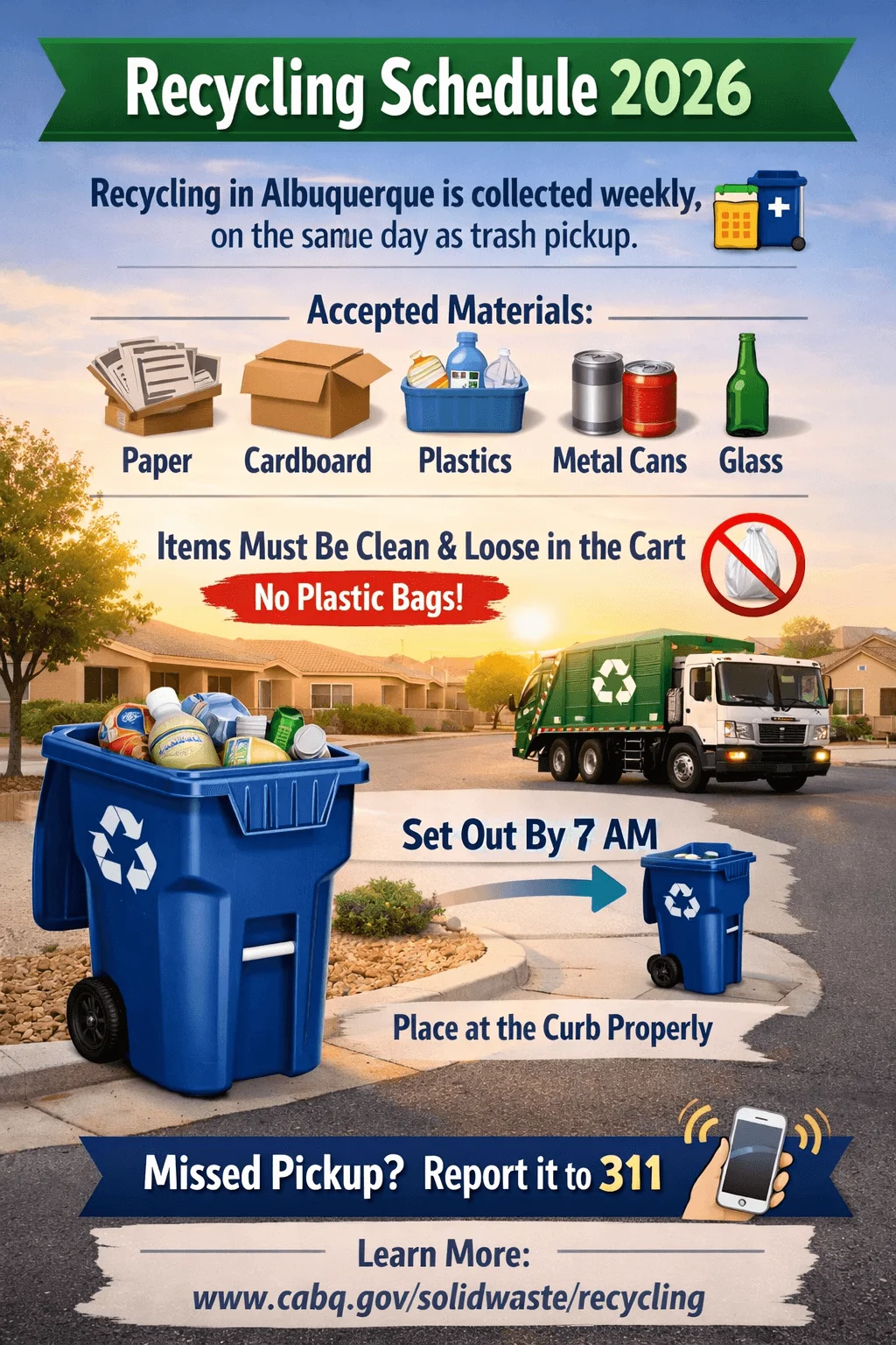 recycling schedule