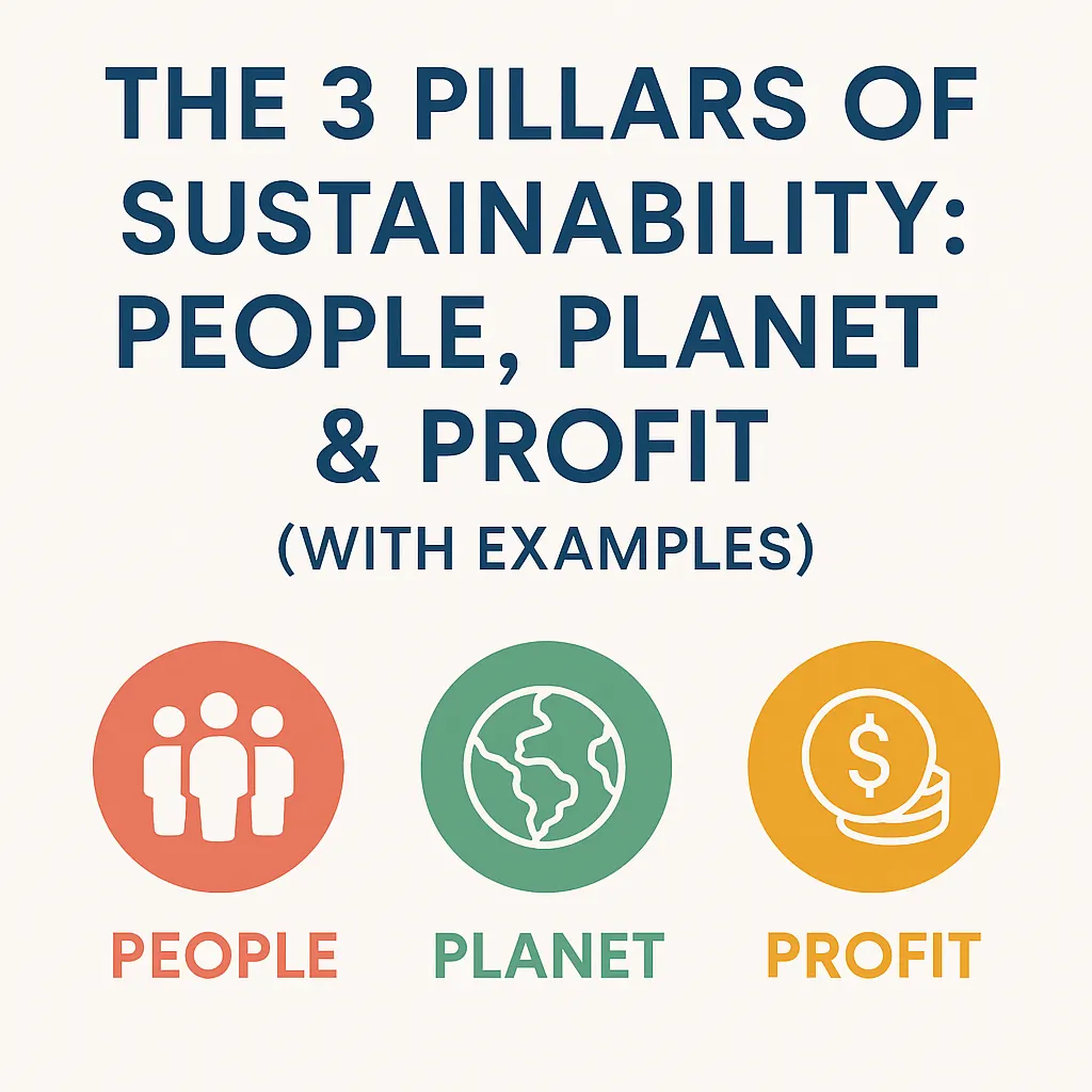 3 Pillars of Sustainability