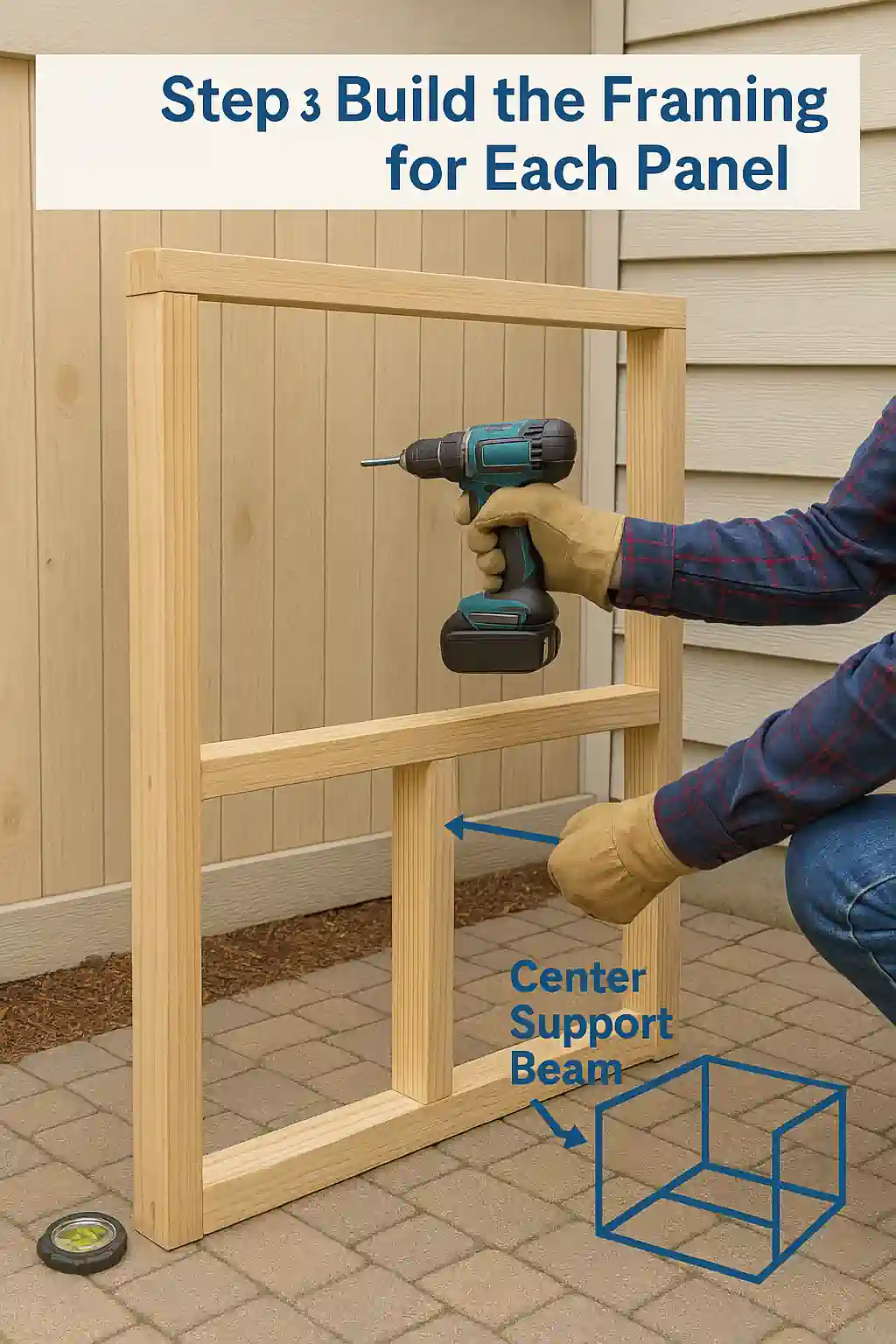 Build the Framing for Each Panel
