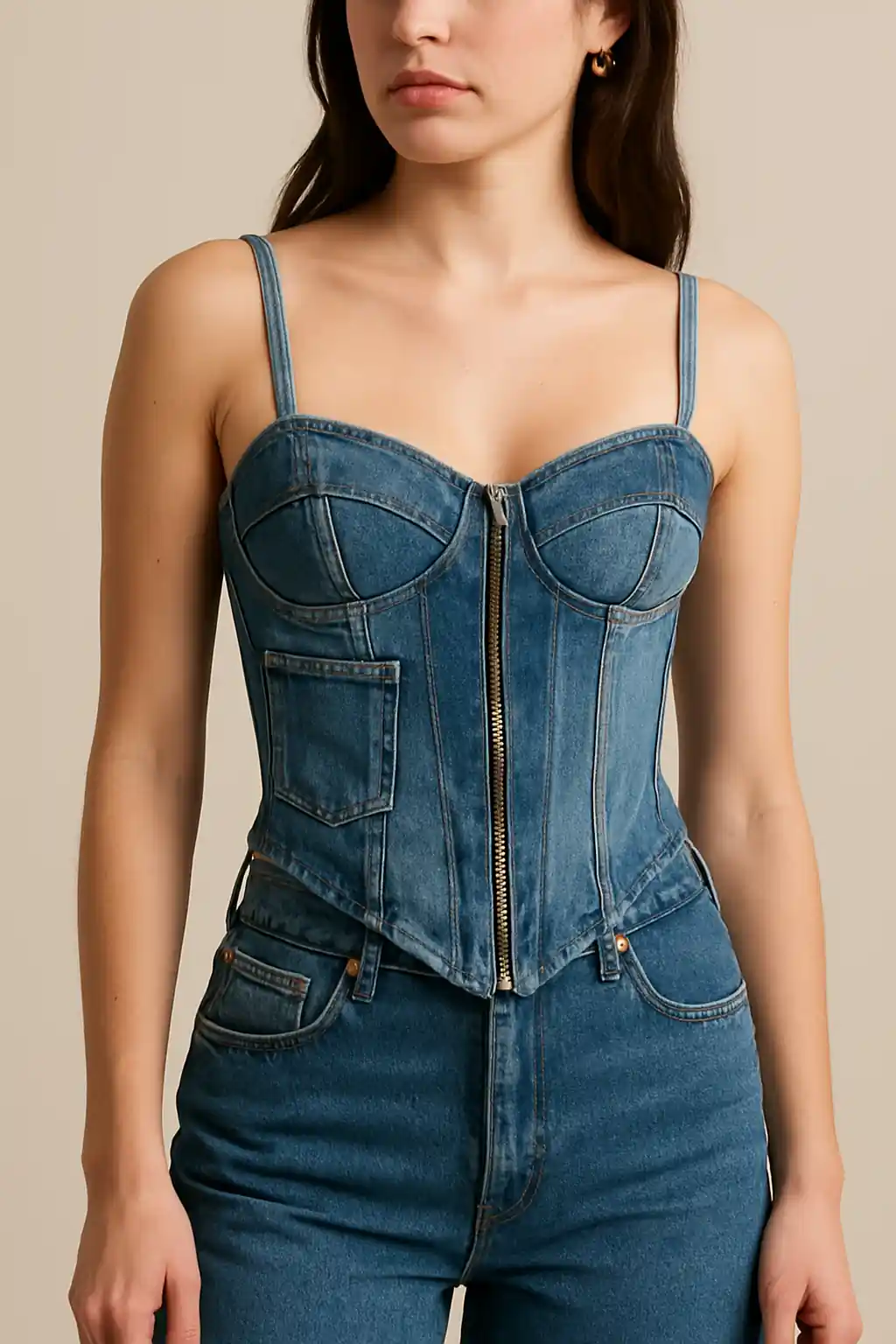 Create a Denim Corset
