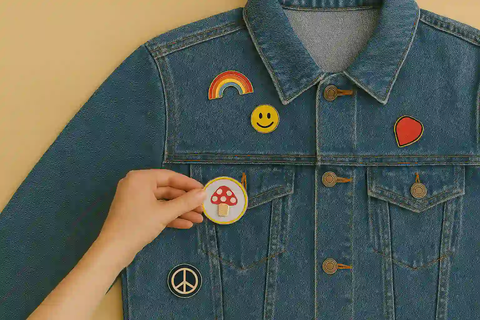 Iron-On Patches or Pins
