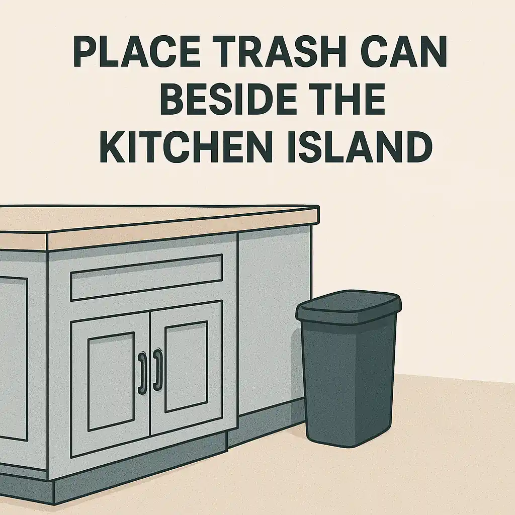 Beside the Kitchen Island