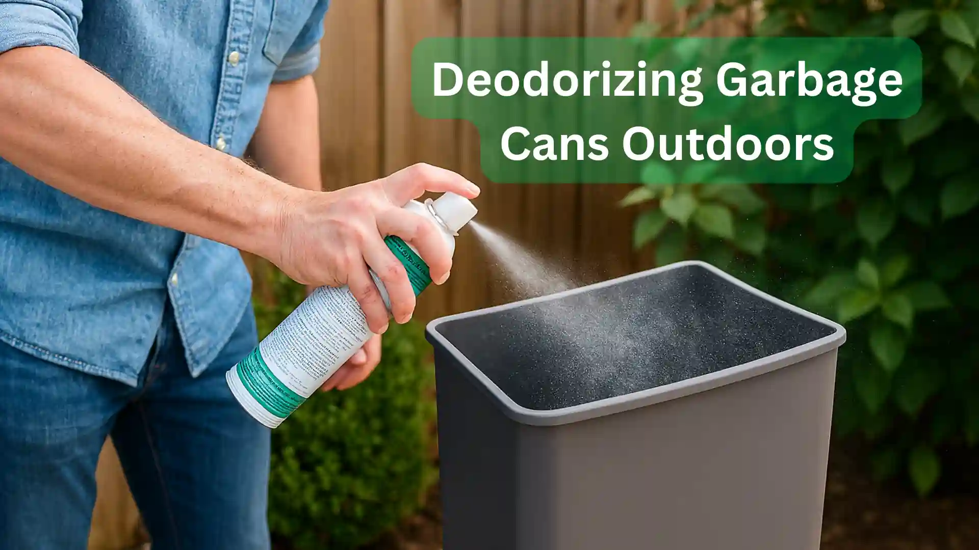 How to Deodorize and Clean Outdoor Garbage Cans: Easy Tips to Stop Trash Can Odor