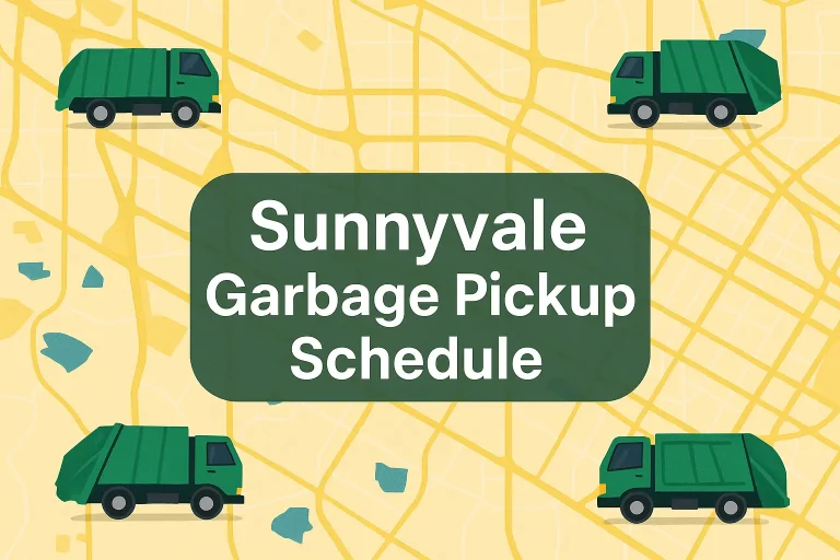 Sunnyvale Garbage Pickup Schedule