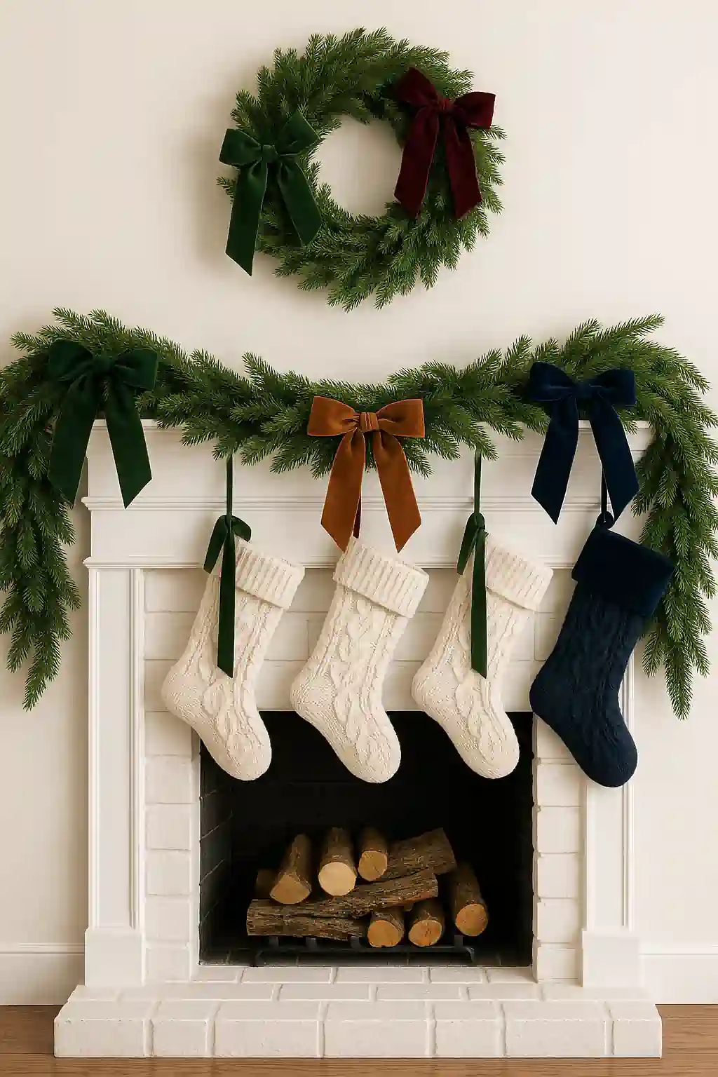 add velvet ribbons