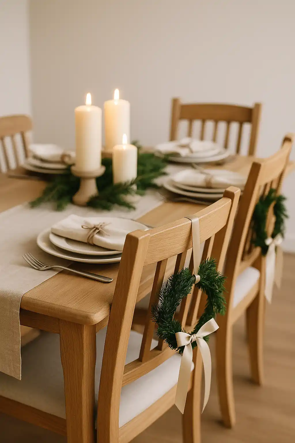 Chair Back Wreaths