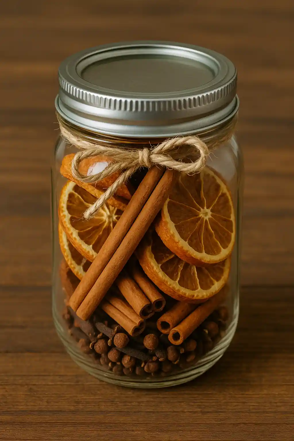 citrus and spice simmer pot jar
