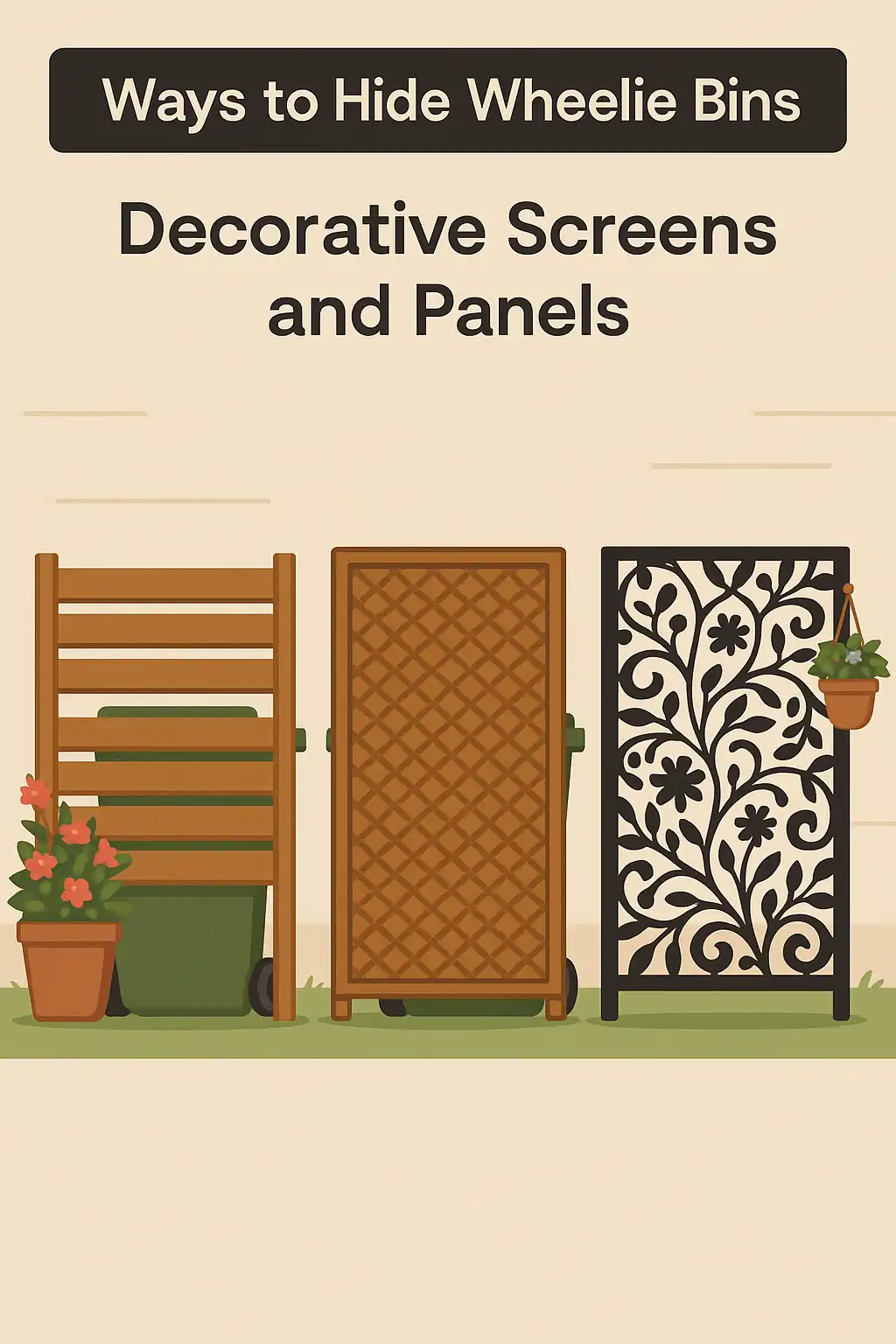 wheelie bin enclosure ideas
