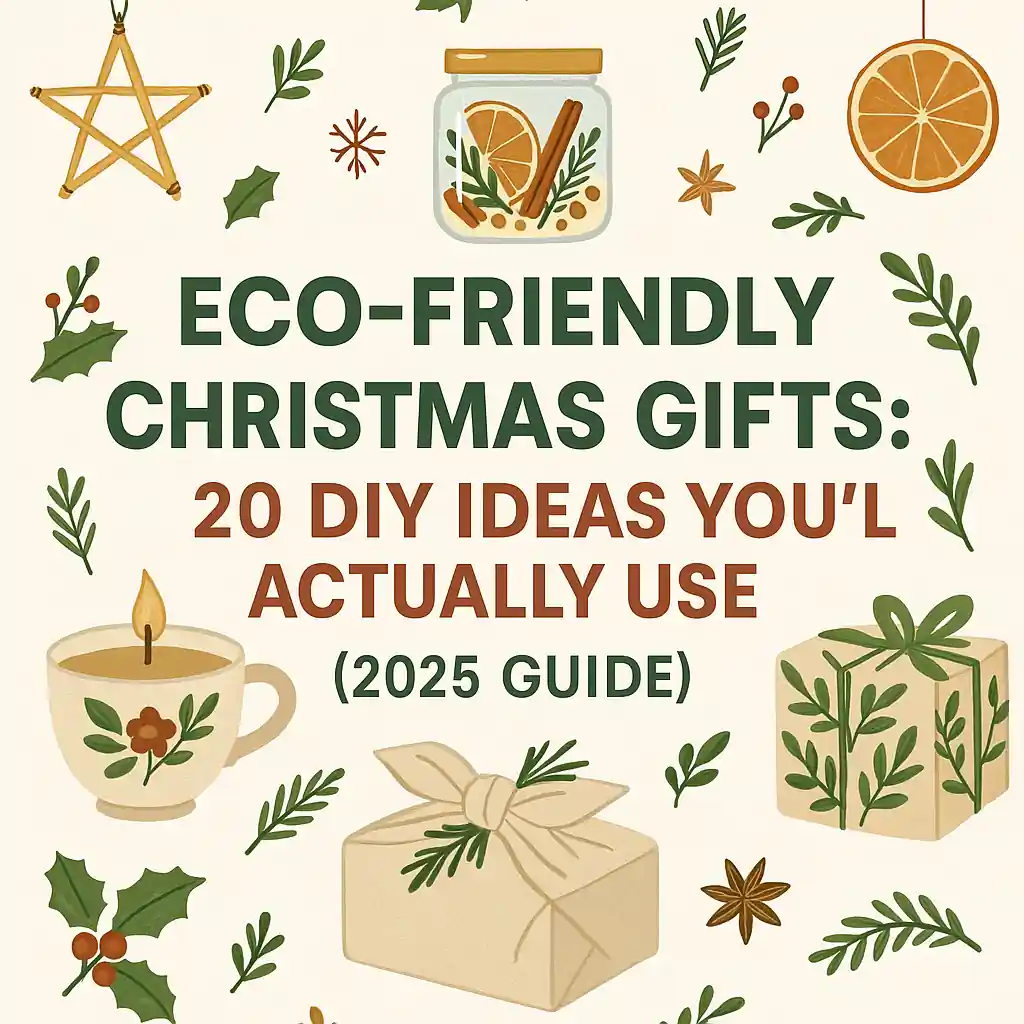 eco friendly christmas gifts diy ideas
