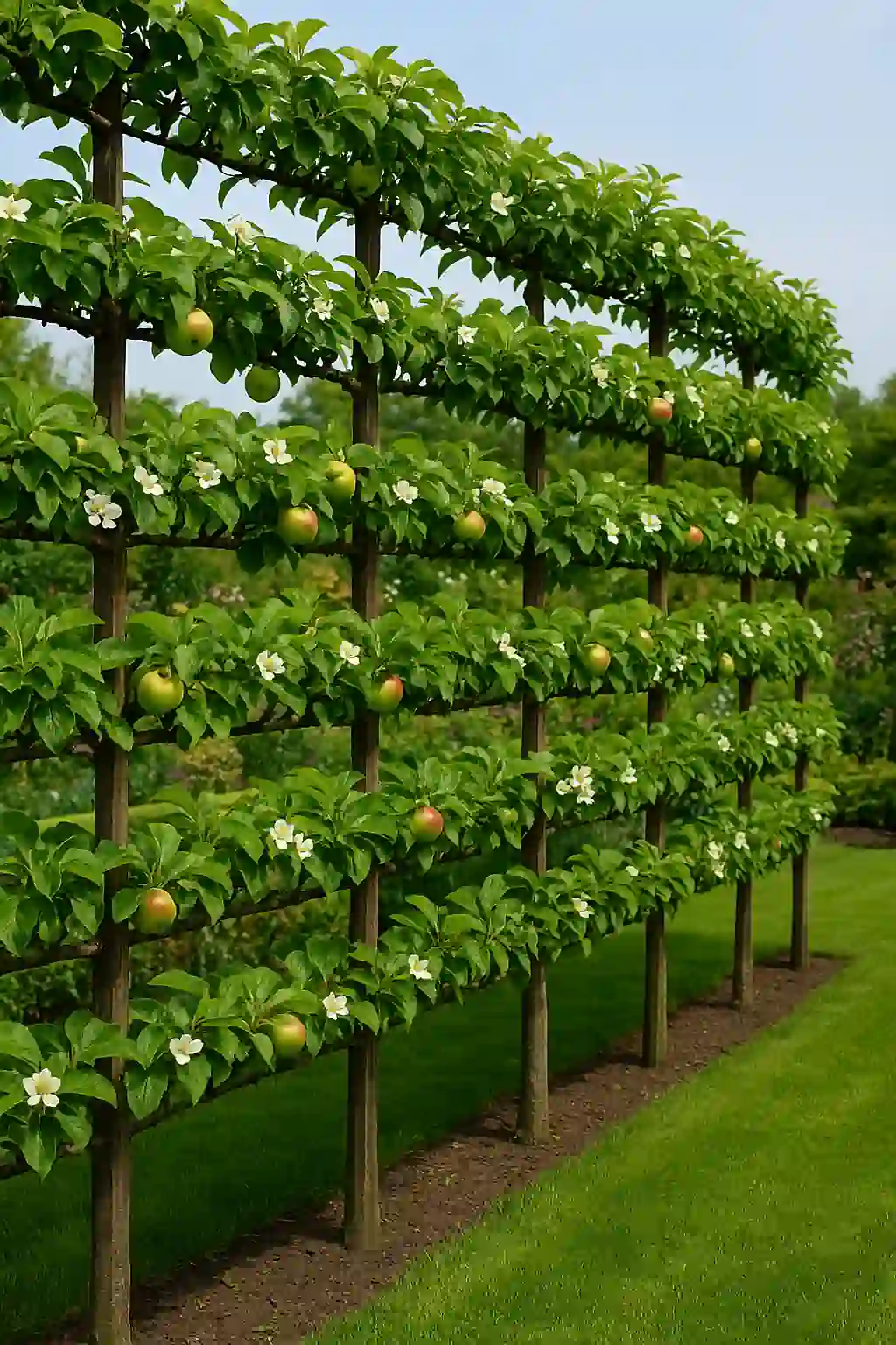 espaliered fruit tree fences