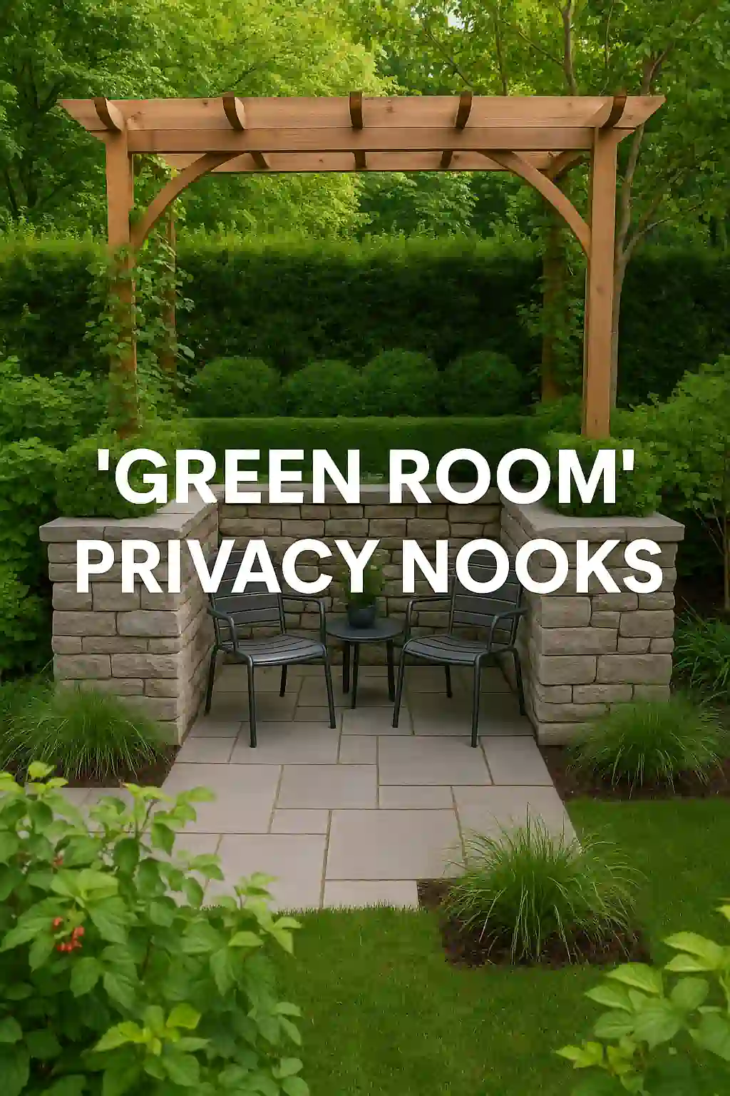 green room privacy nooks